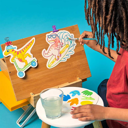 Playful Painters Easy Watercolor Painting Kit - Chills & Thrills Dinos from Ooly