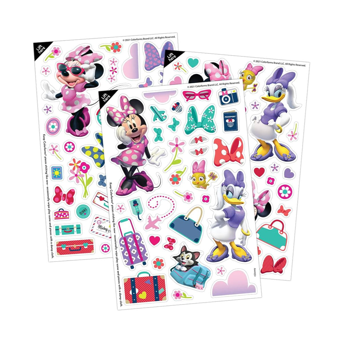 Colorforms Disney Minnie Mouse Bows on the Go Travel Set