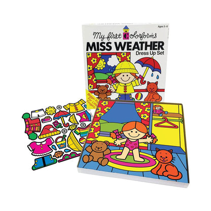 My First Colorforms Miss Weather Dress Up Set