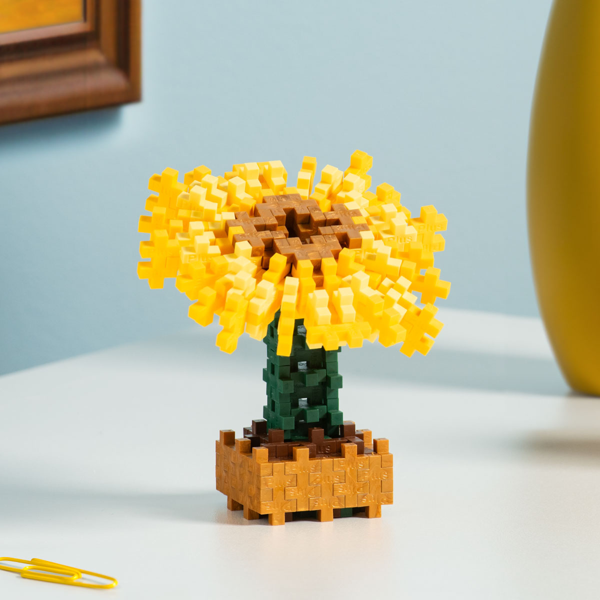 Plus-Plus Inspired: Van Gogh, Sunflowers