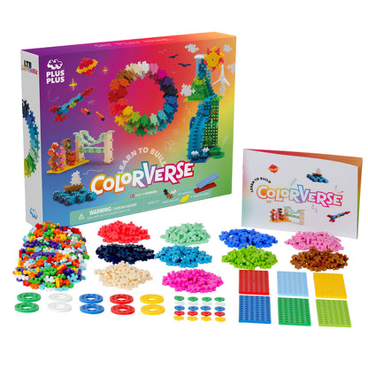 Plus-Plus Colorverse Learn To Build Set