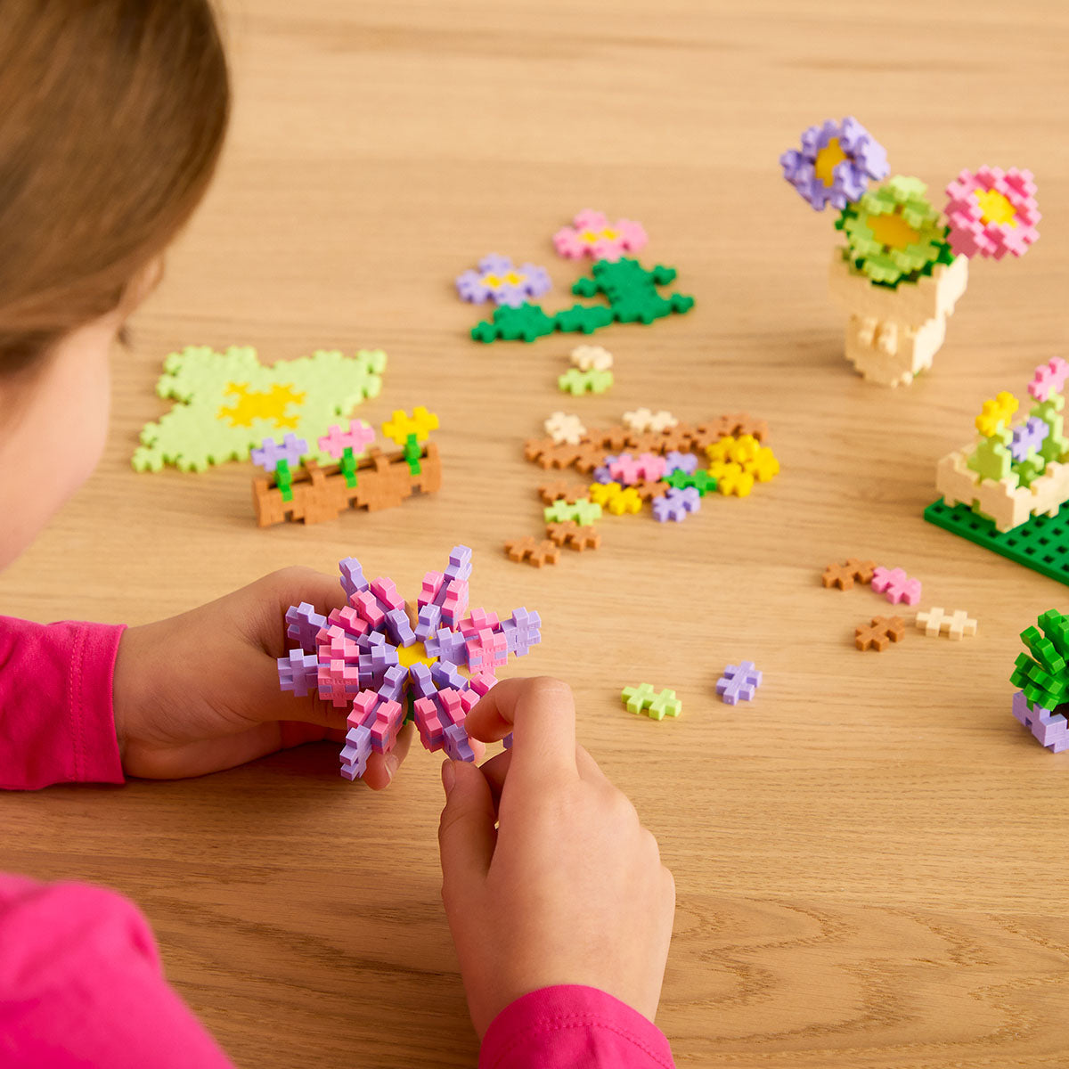 Plus-Plus Flower Shop Learn to Build Set