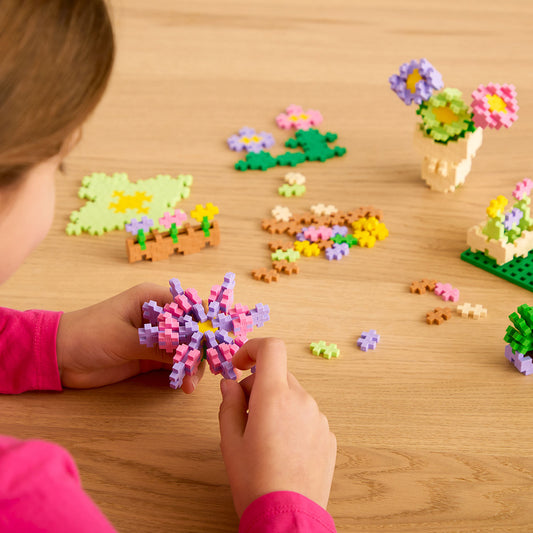 Plus-Plus Flower Shop Learn to Build Set