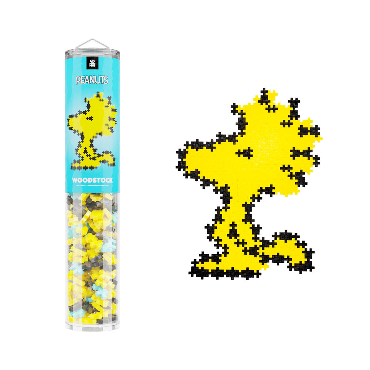 Woodstock - Plus-Plus Peanuts Puzzle By Number 275 pc Tube