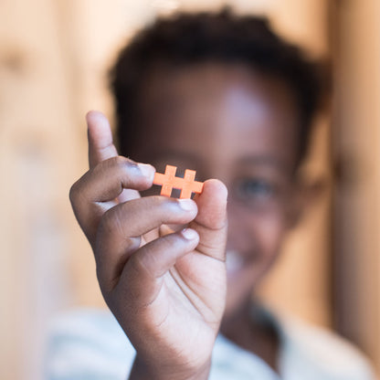 Plus Plus pieces are all one shape for endless building possibilities!