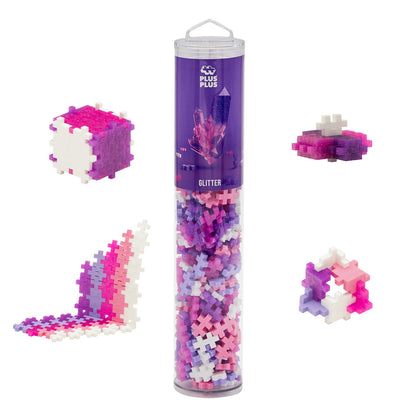 Plus-Plus 240pc Tubes Glitter