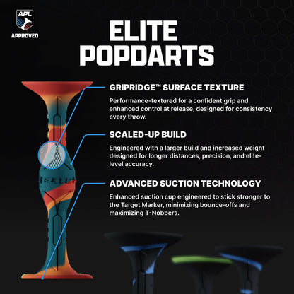 PopDarts Elite - 3 Popdarts Sets