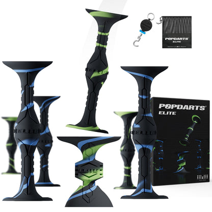 Popdarts Elite 2 Player Full Set - Blue and Green