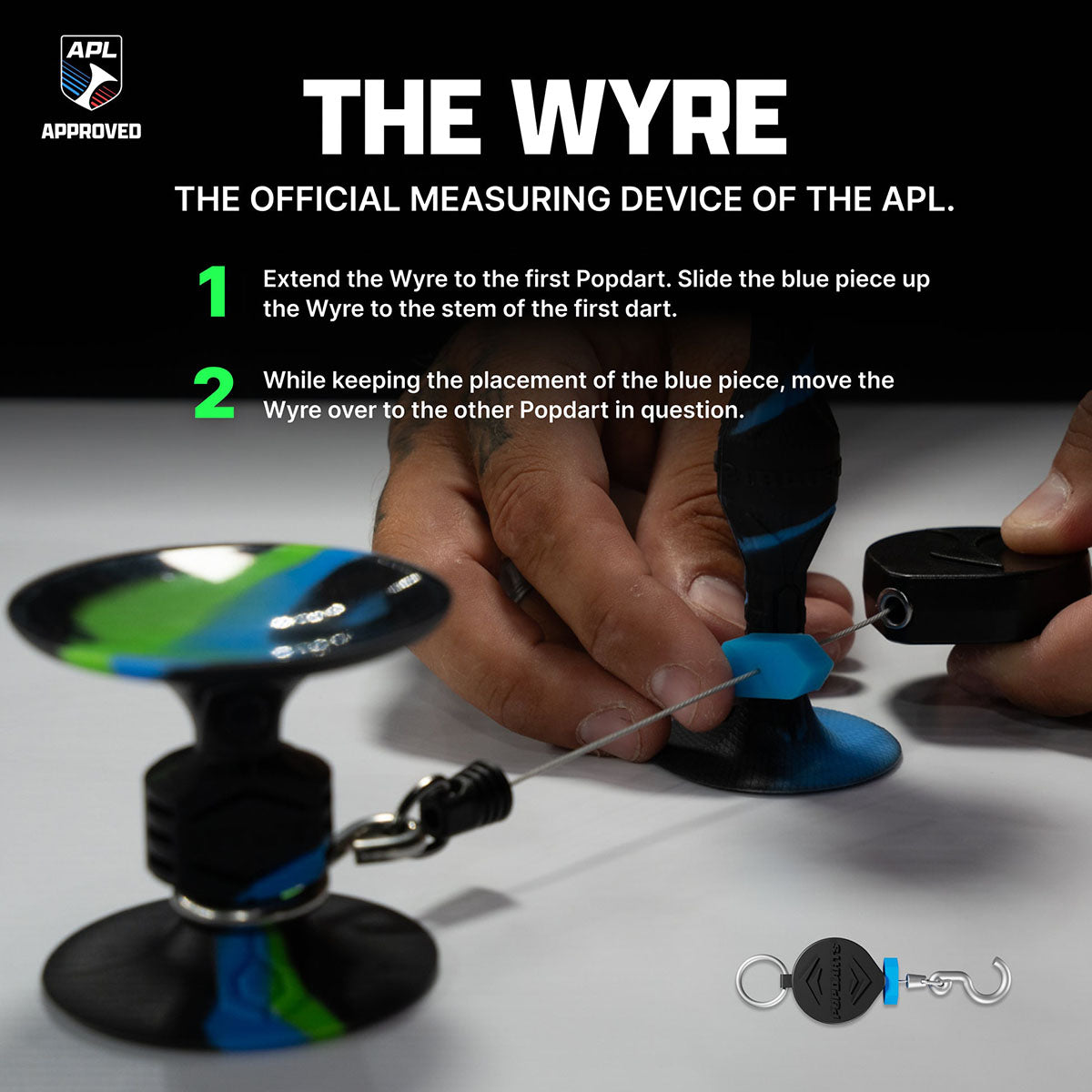 PopDarts Elite Wyre Measuring Device