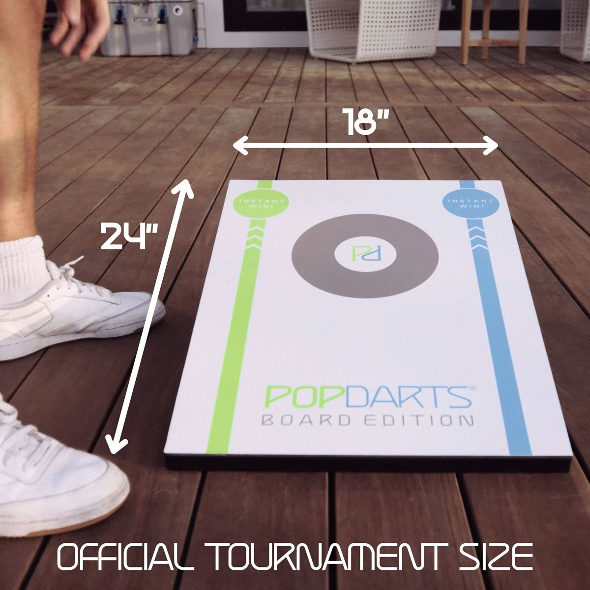 PopDarts Tourney Boards - Blue & Green