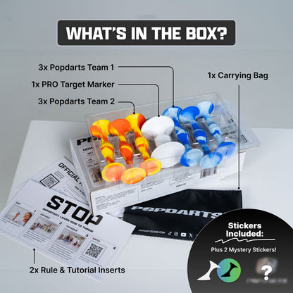 PopDarts Pro Packs Contents