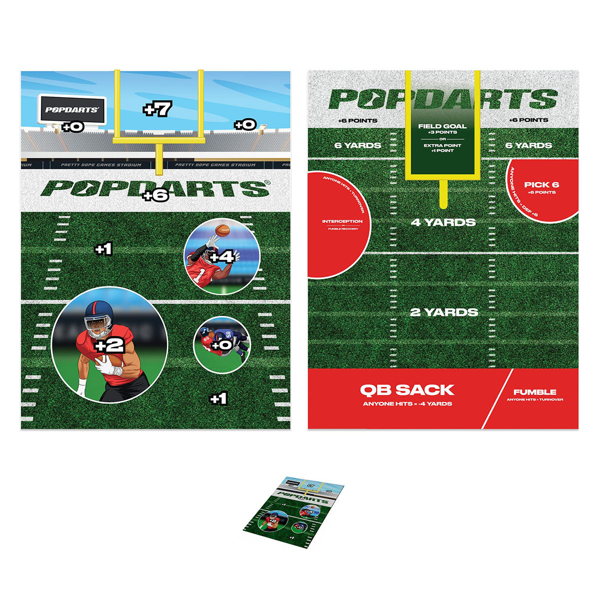 PopDarts SwapTop - Football