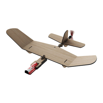 Powerup Faraday Electric Powered Balsa Wood Airplane Kit