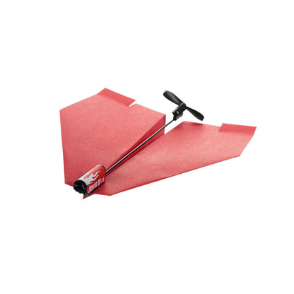 Red PowerUp 2.0 Paper Airplane Kit