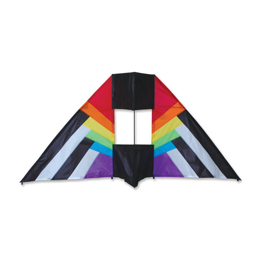 Premier Kites Box Delta Kite 5.5 ft - Rainbow Spectrum