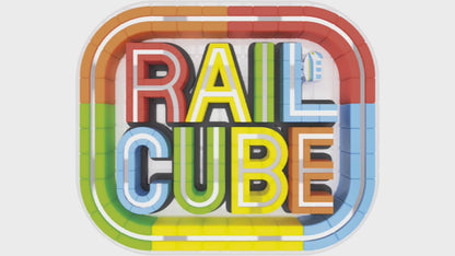 Rail Cube Magnetic Monorail Starter Block Set