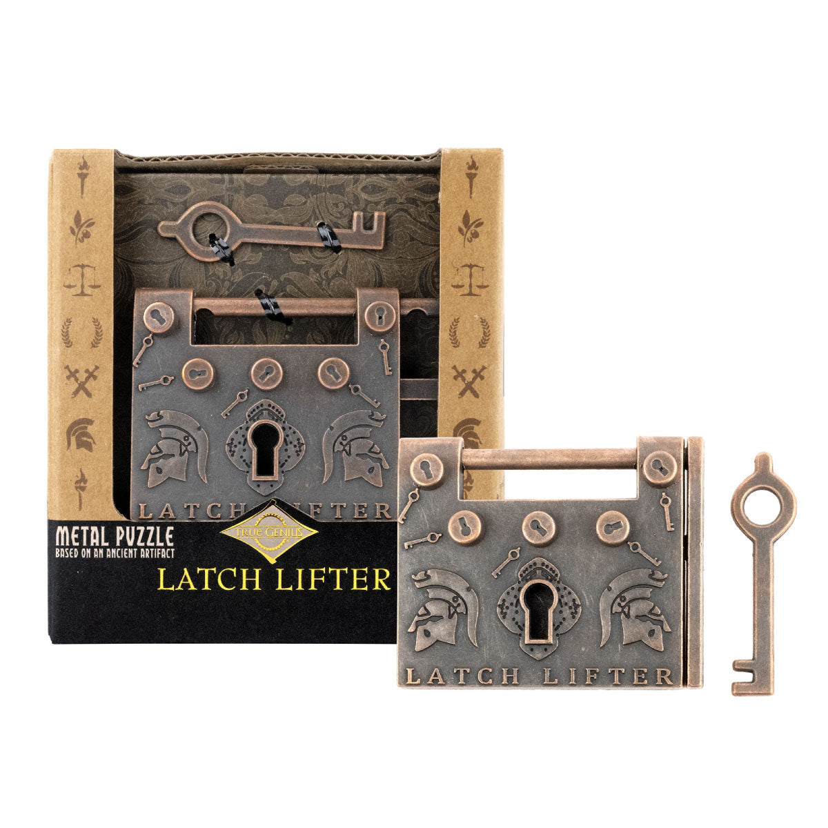 Latch Lifter - True Genius Lock & Key Puzzle