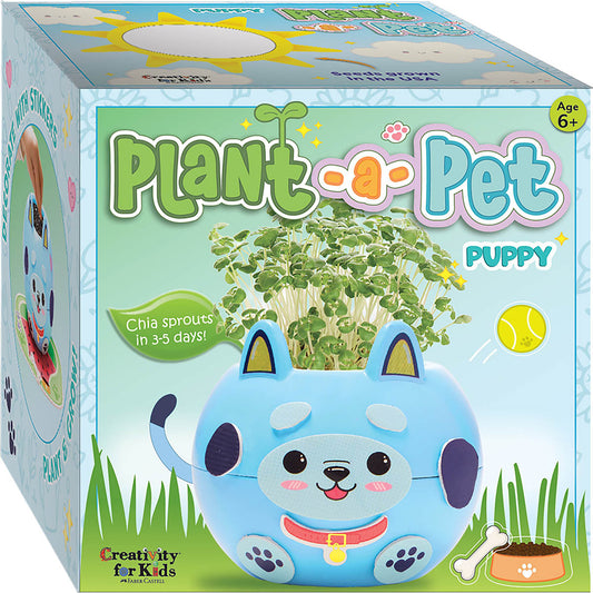 Box for Plant-a-Pet Puppy chia garden by Creativity for Kids.