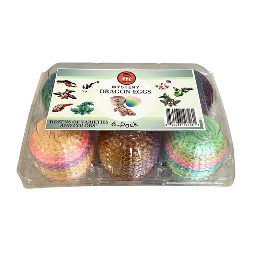 Pye Games 3D Mystery Dragon Mini Eggs Half Dozen