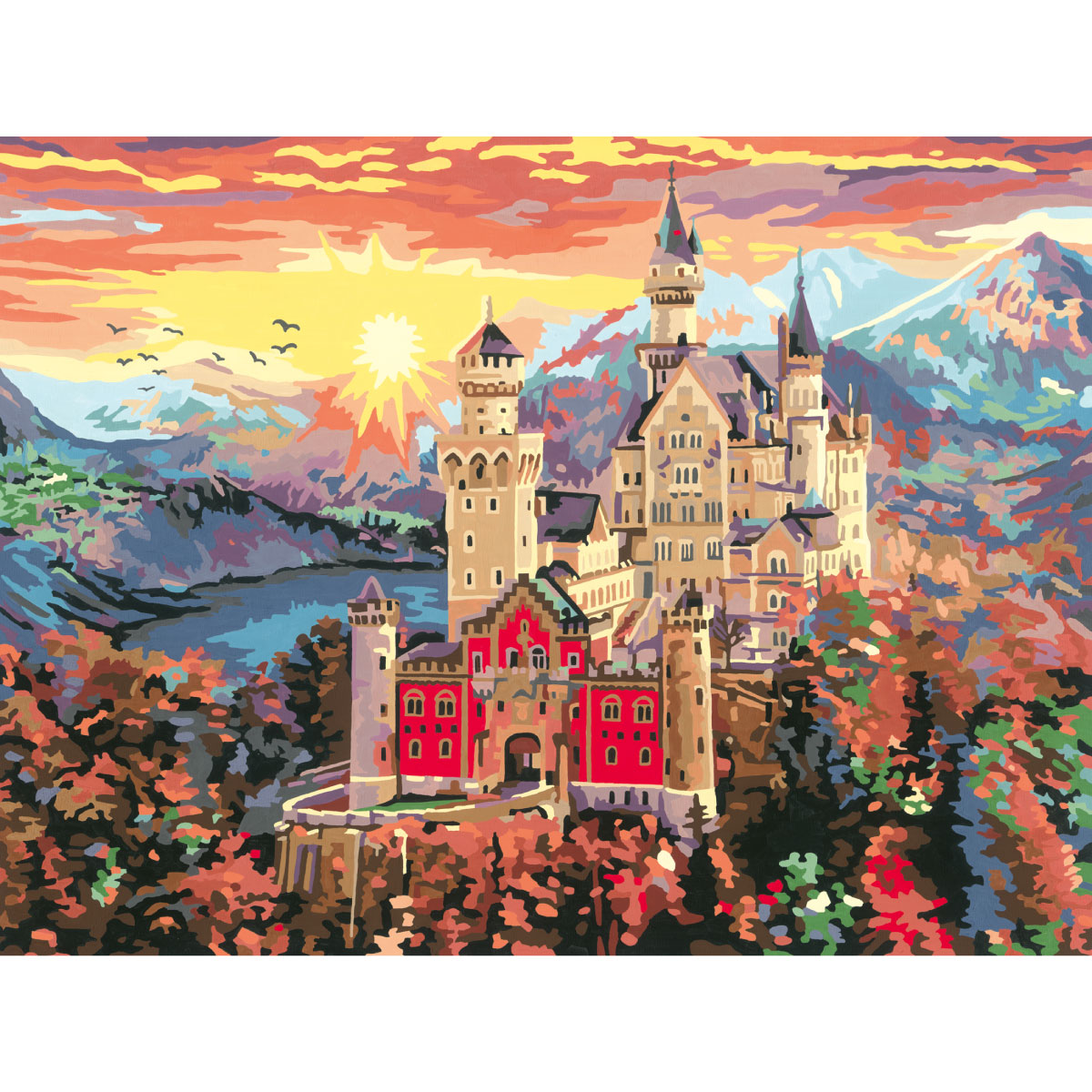 Ravensburger CreArt Paint By Number Fairytale Castle