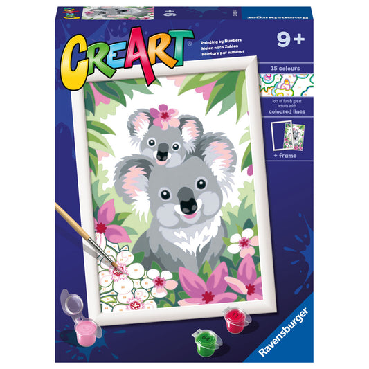 Ravensburger CreArt Paint By Number Koala Cuties