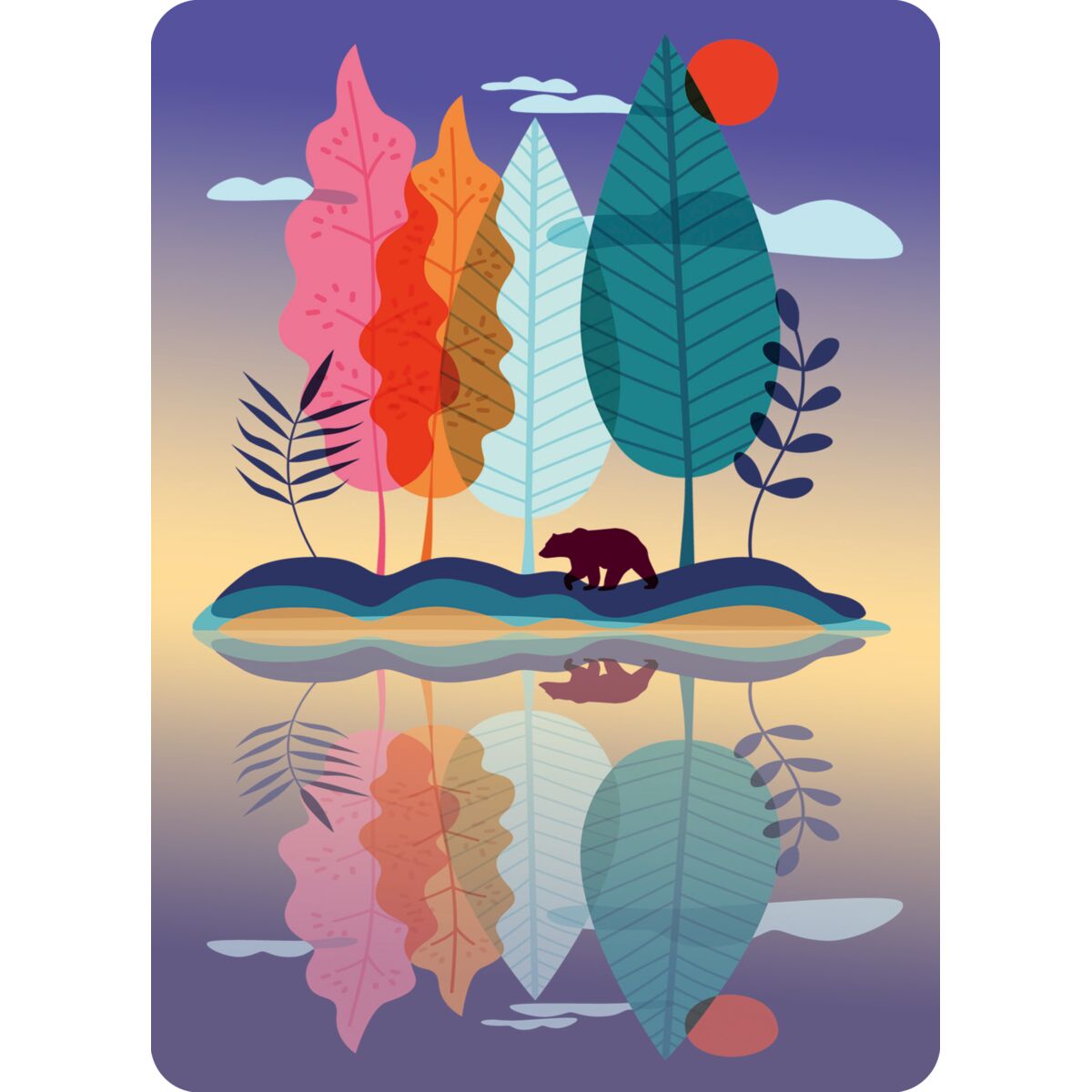 Ravensburger Somewhere There 100 Piece Mini Jigsaw Puzzle