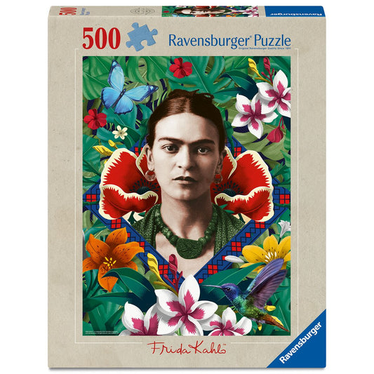Ravensburger Frida Kahlo Blooming Fantasy 500 Piece Jigsaw Puzzle