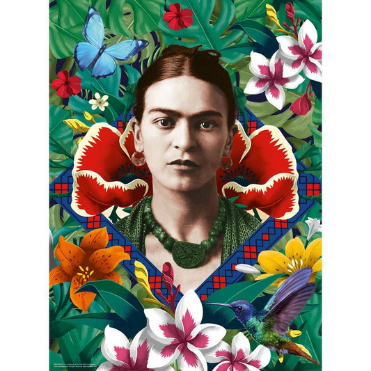 Ravensburger Frida Kahlo Blooming Fantasy 500 Piece Jigsaw Puzzle