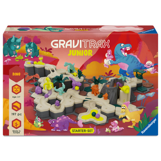 GraviTrax Junior Starter Set XXL Dino - 197 Pieces