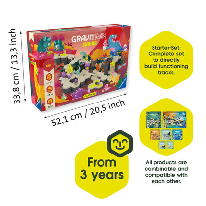 GraviTrax Junior Starter Set XXL Dino - 197 Pieces