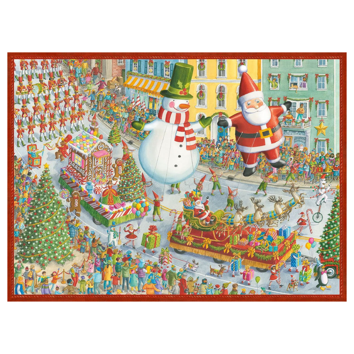 Ravensburger Here Comes Christmas - 500 pc Puzzle