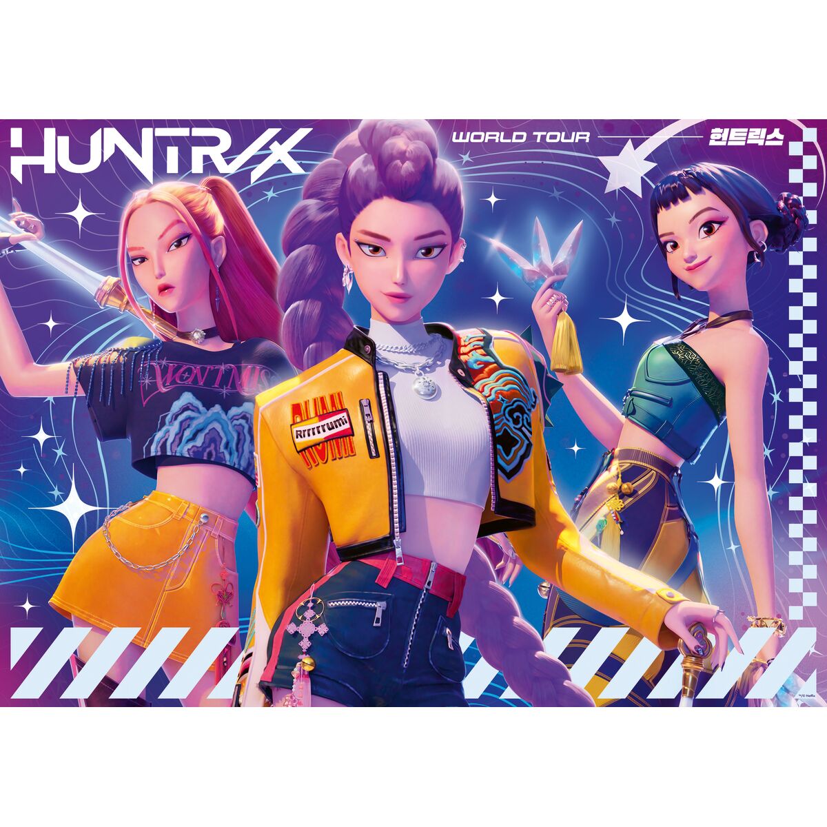 Ravensburger KPop Demon Hunters 125 Piece Giant Floor Puzzle