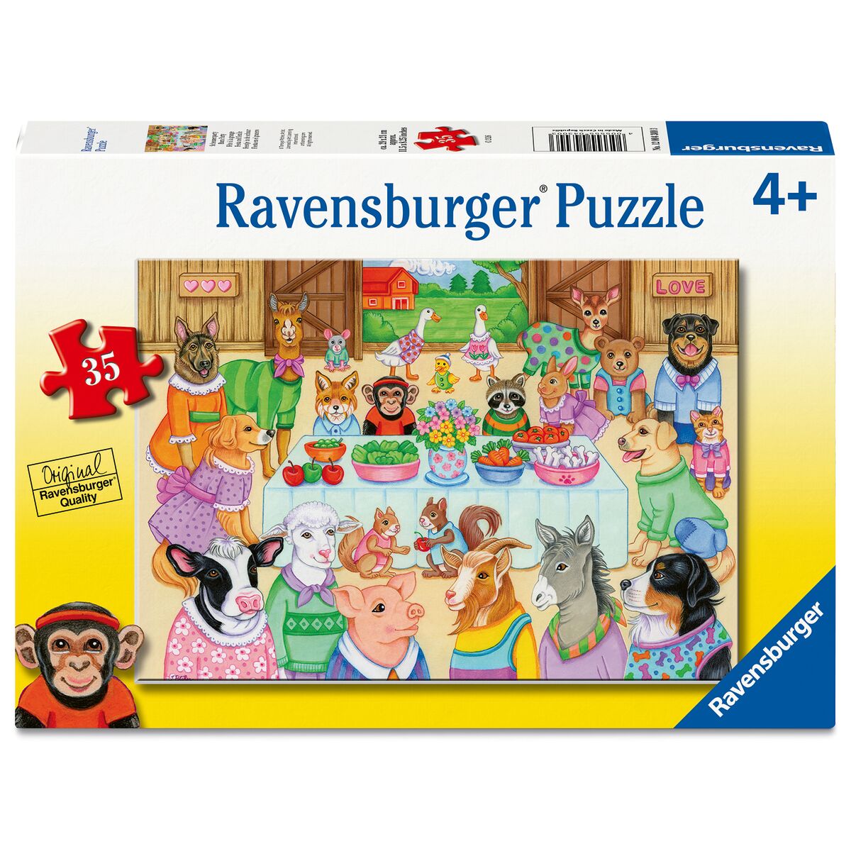 Ravensburger Barn Party 35 Piece Jigsaw Puzzle