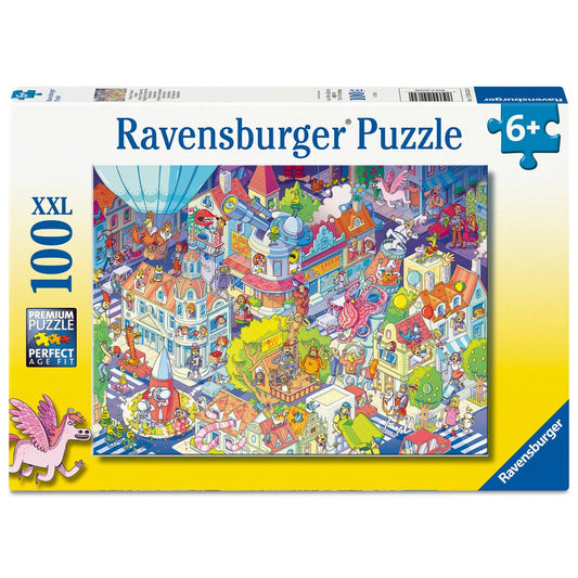 Ravensburger A Day in Chaosville 100 Piece XXL Jigsaw Puzzle