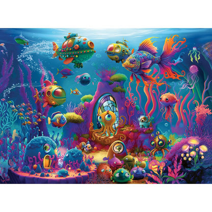 Ravensburger Aliens Ocean 150 Piece XXL Jigsaw Puzzle