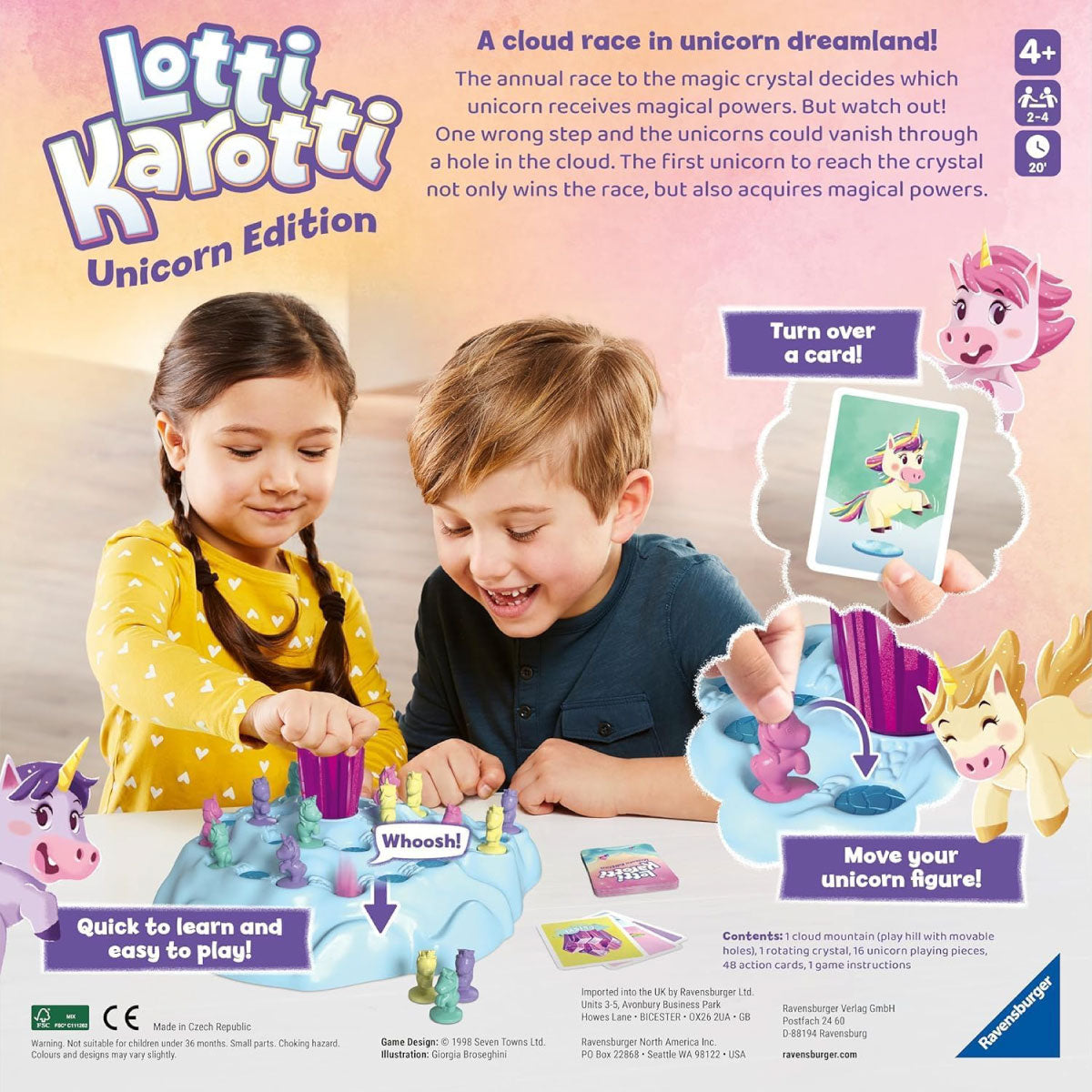 Lotti Karotti Unicorn Edition Game from Ravensburger