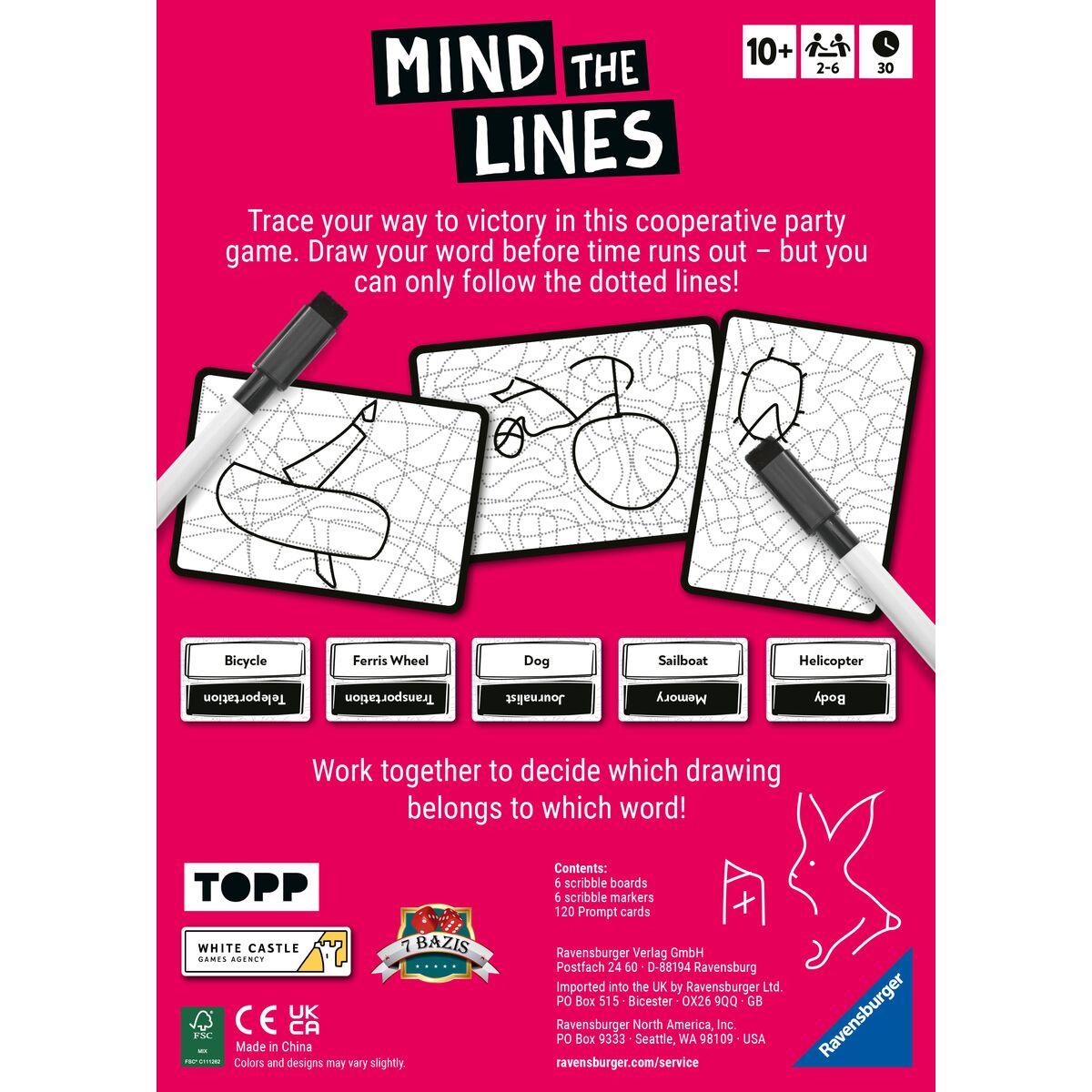 Ravensburger Mind the Lines Party Game