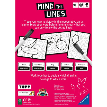 Ravensburger Mind the Lines Party Game