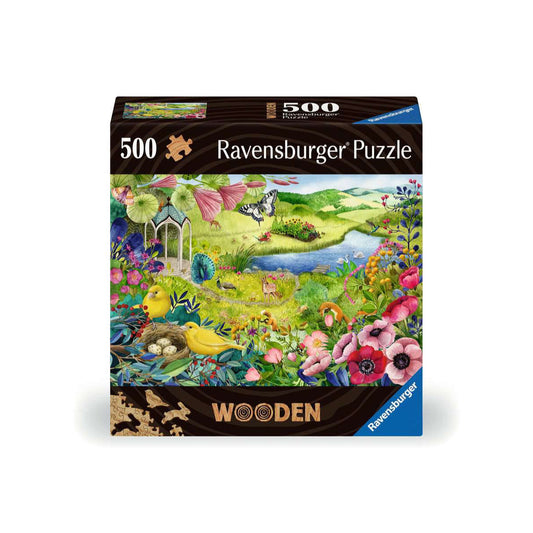 Ravensburger Wooden Jigsaw Puzzle Nature Garden - 500 Pieces