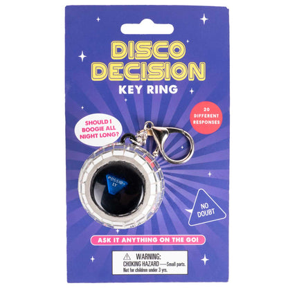 Disco Decision Ball Keychain