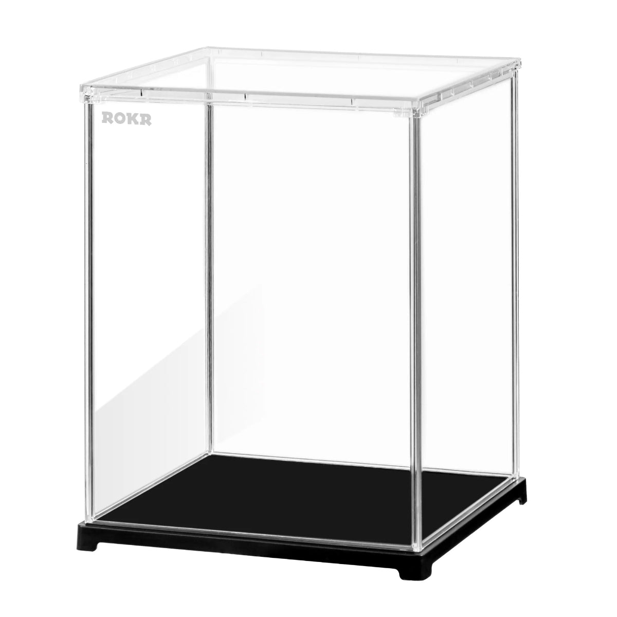 Acrylic Box Dust Cover display case 8in x 6in x 10in - Hands Craft