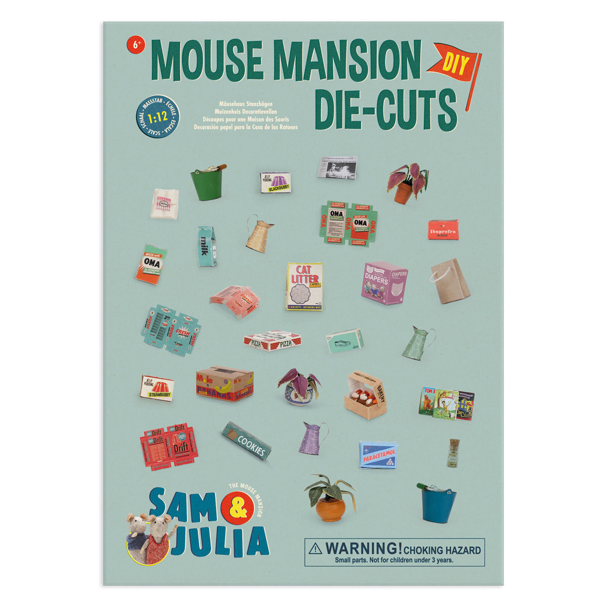 Sam & Julia Die-Cut Prints Deluxe Set 1:12 Scale