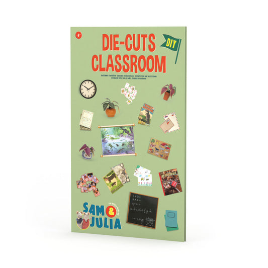 Sam & Julia Classroom Die-Cut Prints 1:12 Scale