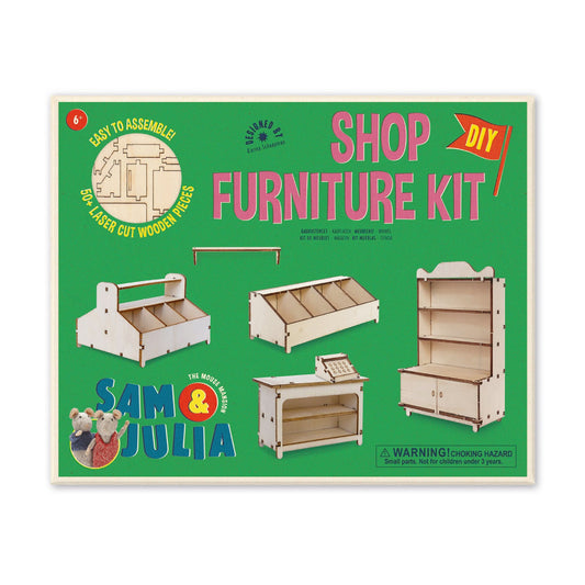 Sam & Julia Shop DIY Furniture Kit 1:12 Scale