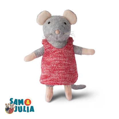 Sam & Julia Mouse Mansion Julia Plush Mouse