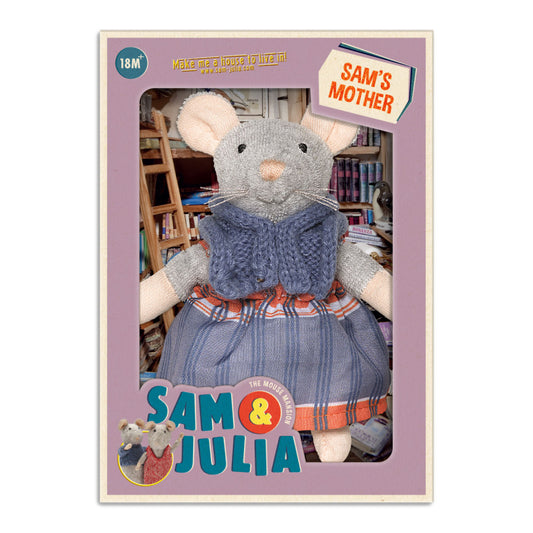 Sam & Julia Mouse Mansion Sam's Mother Sarah Plush Mouse