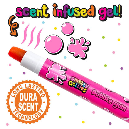 Scentco Smelly Gellies Scented Gel Coloring Sticks 5 Pen Set