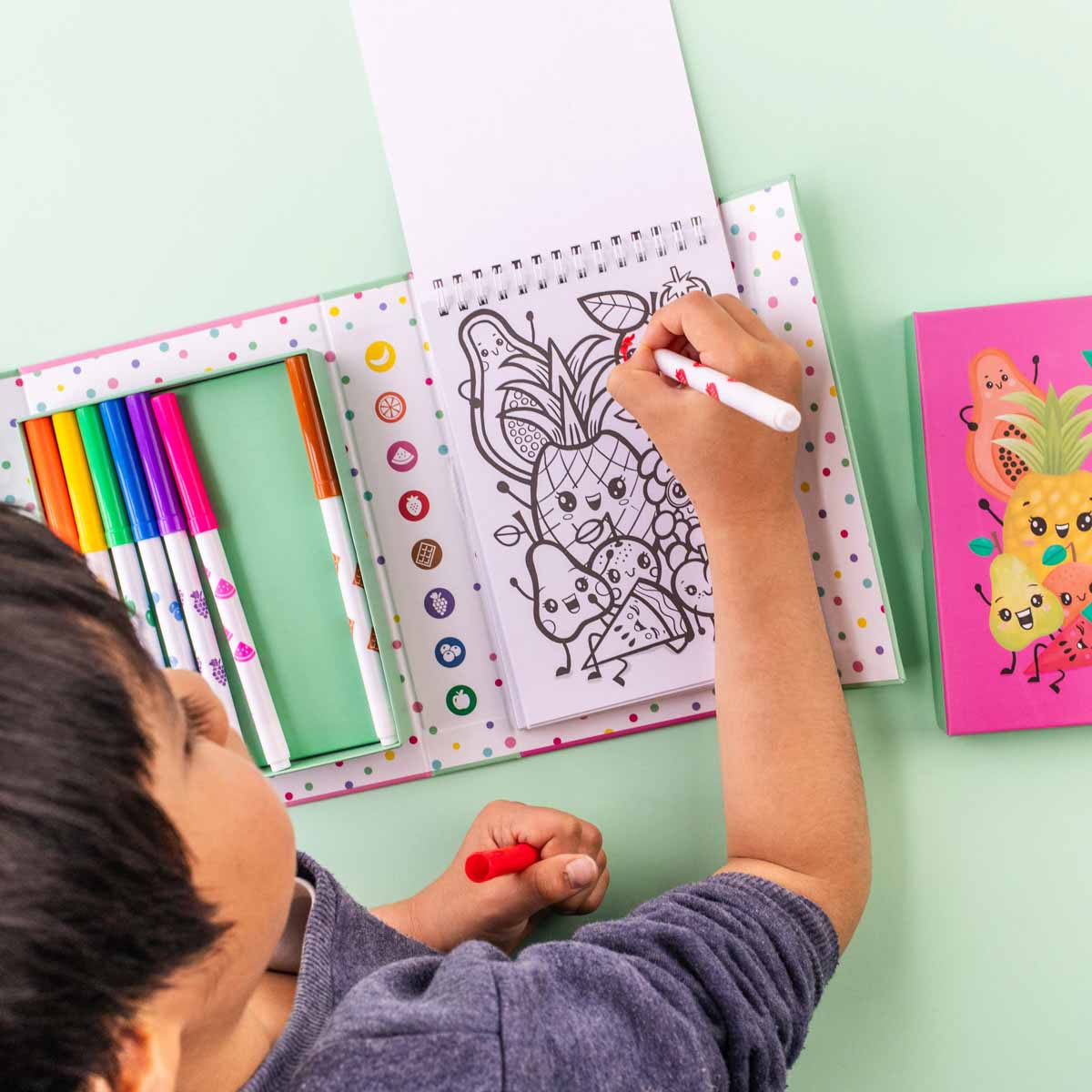 Tiger Tribe - Scented Coloring Set - Fruity Cutie