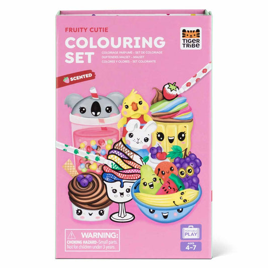Tiger Tribe - Scented Coloring Set - Fruity Cutie