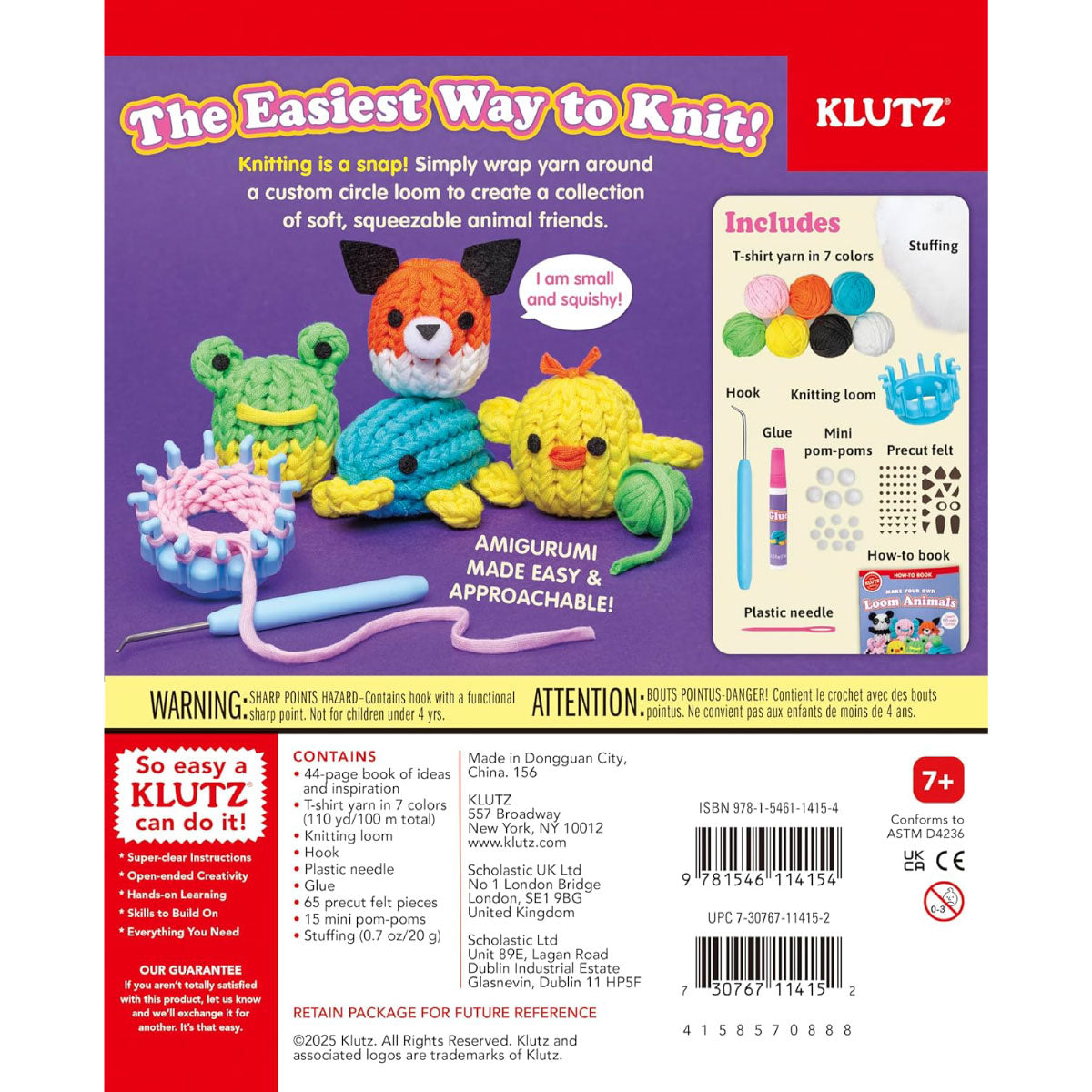 Klutz Make Your Own Loom Animals